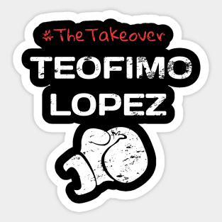 Teofimo Lopez The Takeover Sticker